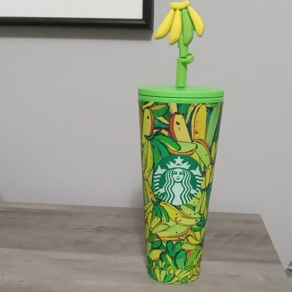 Starbucks + Farm Rio Board Banana Limited Edition Tumbler 24 Ounce NWOTS 🍌🍌🍌
